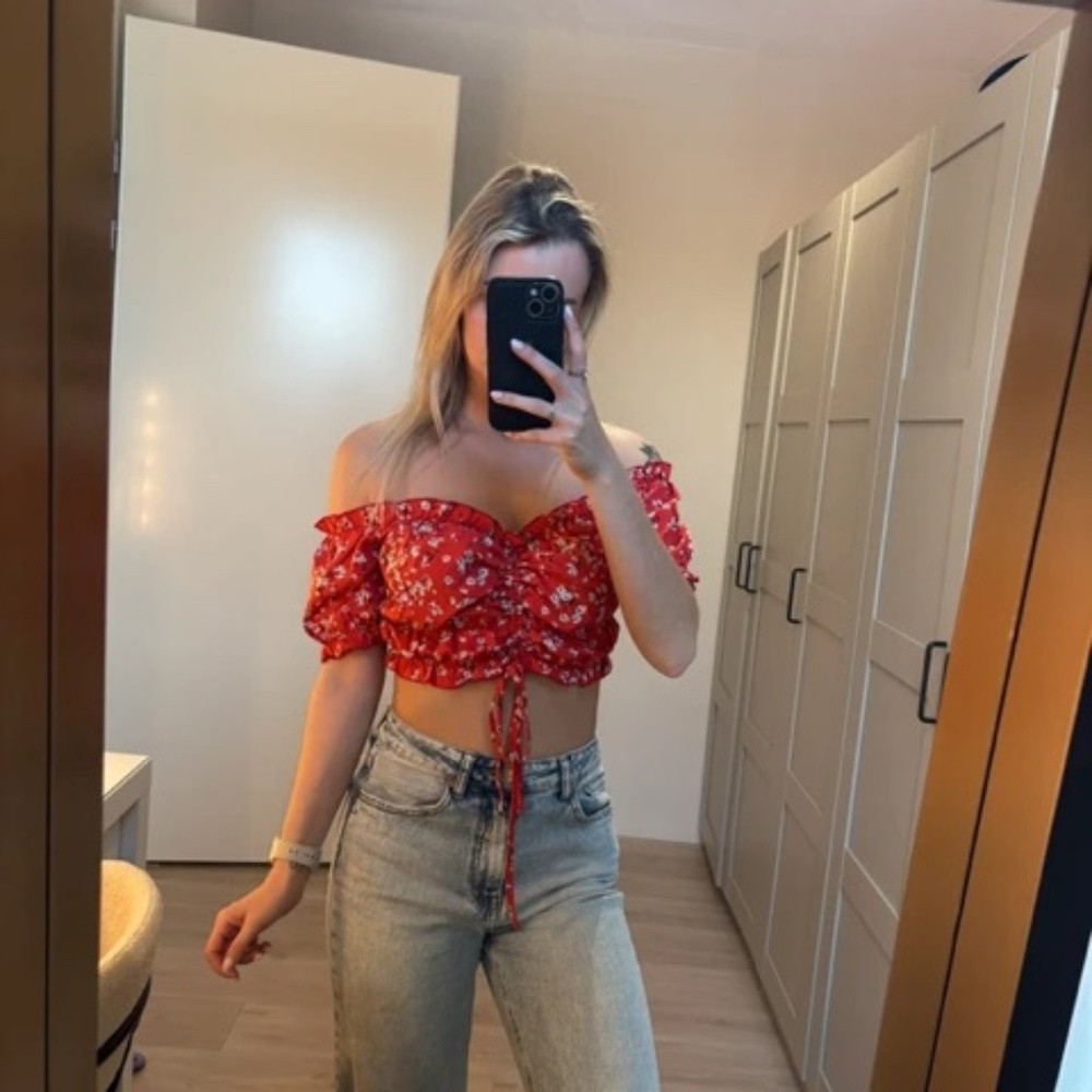 Shein Red Tank Top